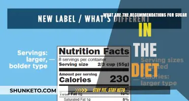 Sugar Diet: Recommendations and Guidelines for Health