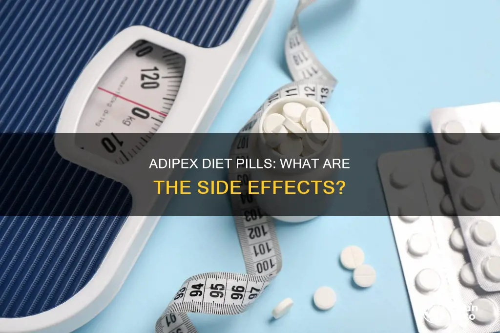 what are the side effects of adipex diet pills