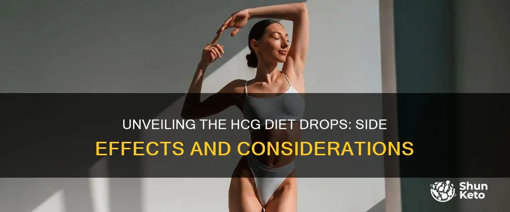 what are the side effects of hcg diet drops