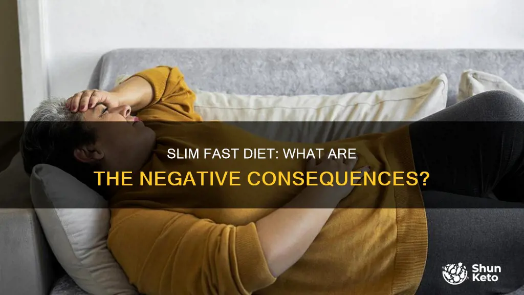 what are the side effects of the slim fast diet