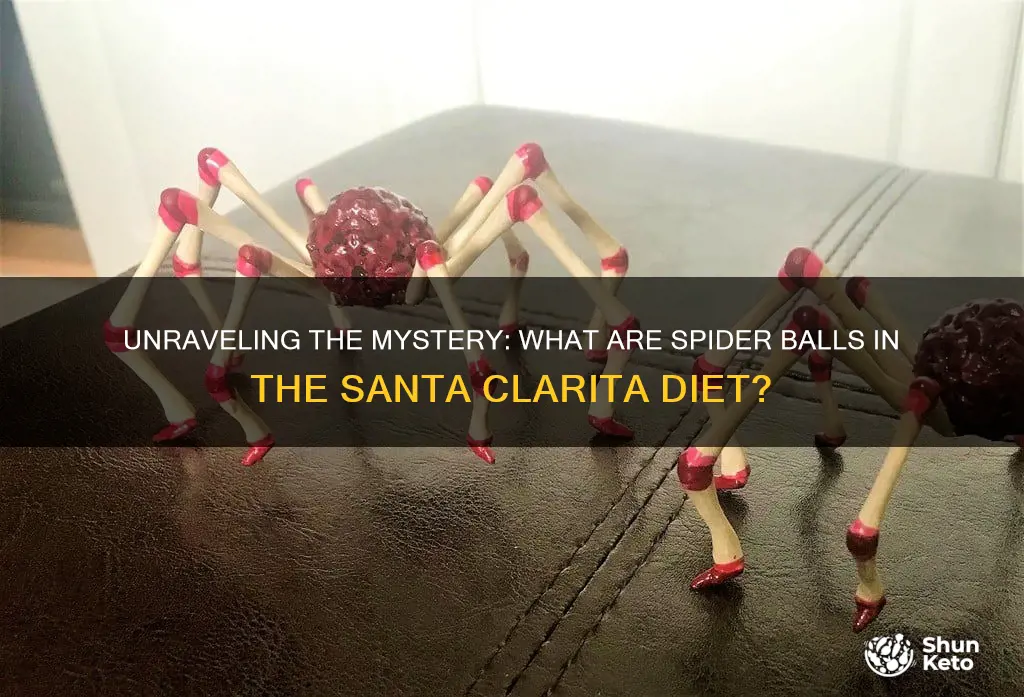 what are the spider balls in santa clarita diet