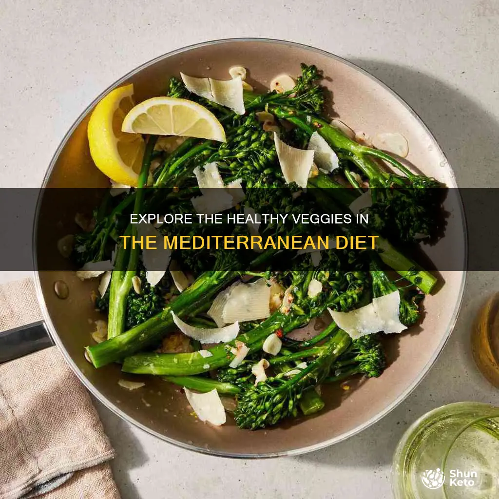 what are the vegetables in the mediterranean diet