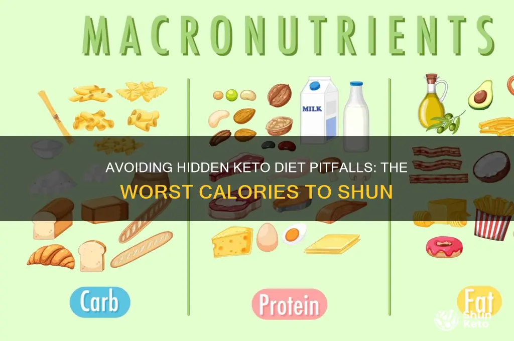 what are the worst calories in keto diet