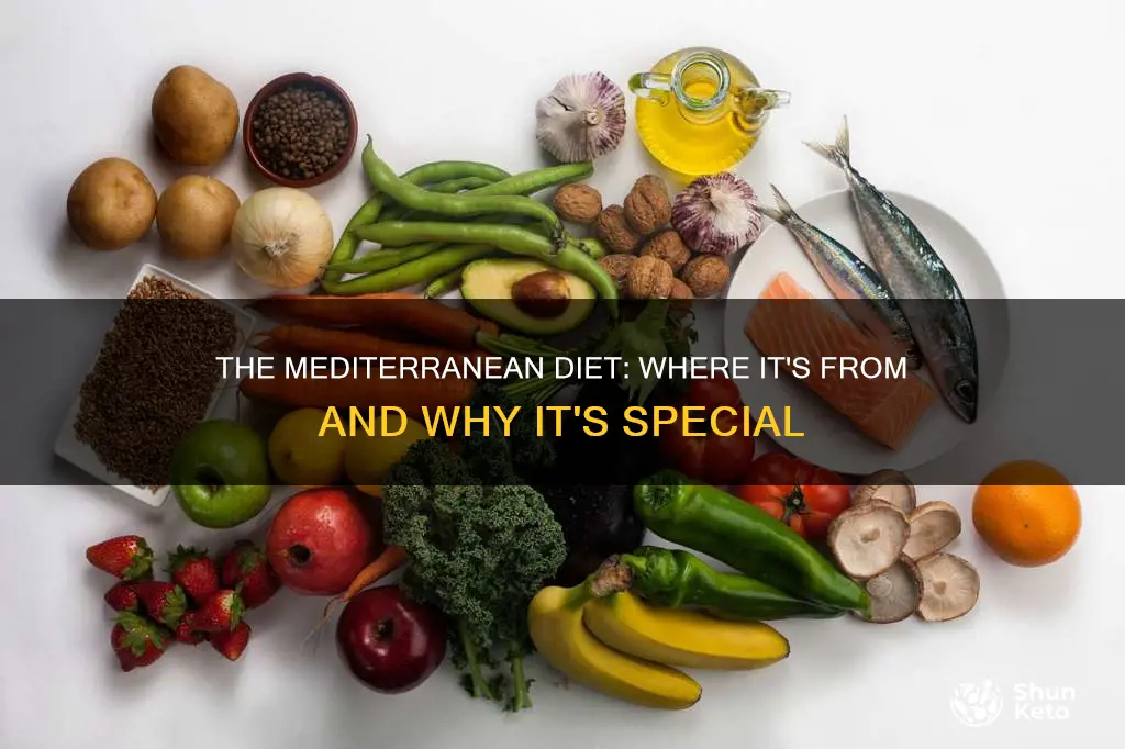what areas have a mediterranean diet