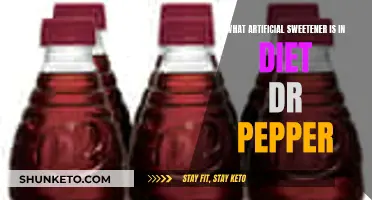 Dr Pepper's Artificial Sweetener Secrets