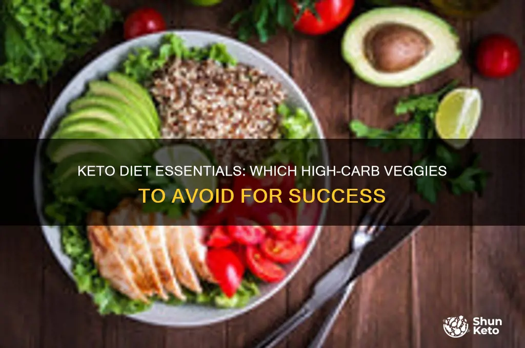 what b veggies to avoid on keto diet