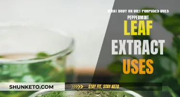 Peppermint Leaf Extract: Body and Diet Benefits