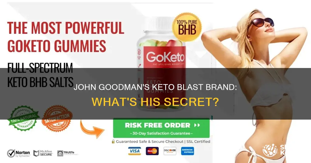 what brand of keto blast did john goodman use