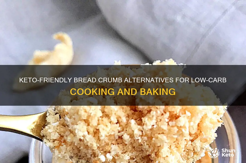 what bread crumbs can be used on the keto