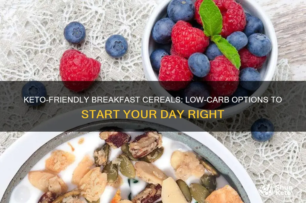 what breakfast cereal can you eat on keto diet