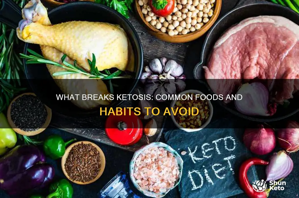 what breaks ketosis