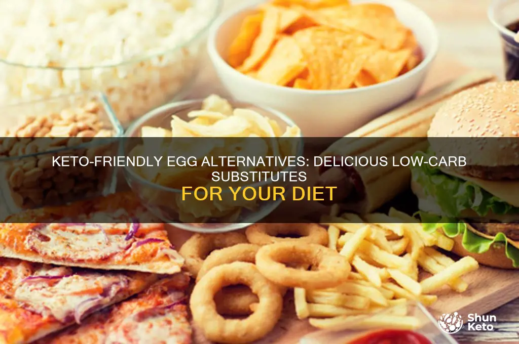 what can be eaten in place of eggs on keto