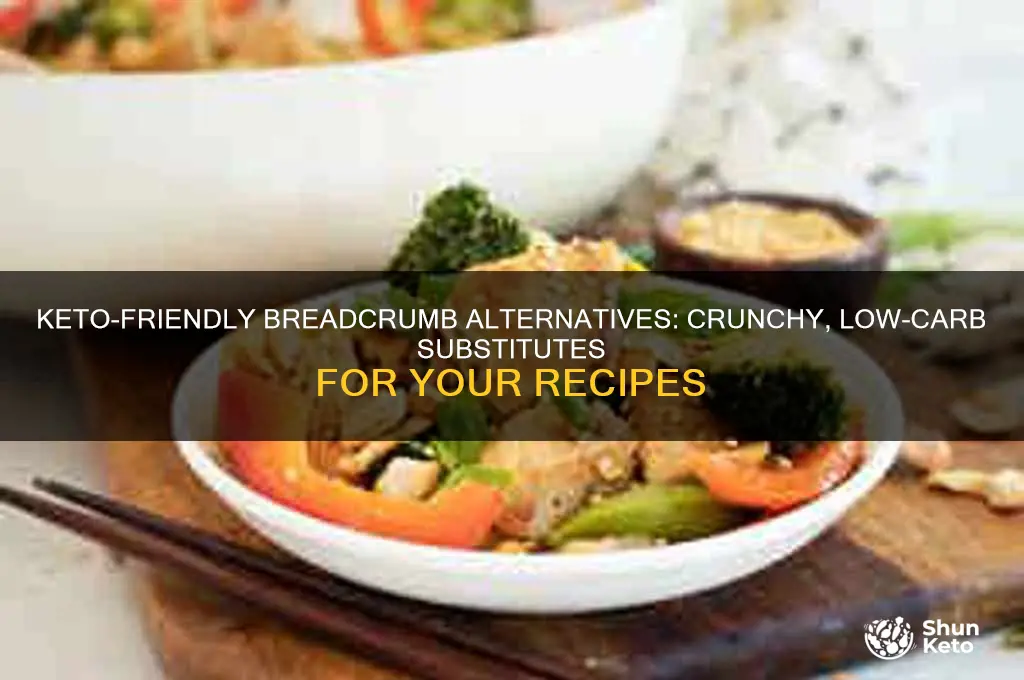 what can be substituted on keto for breadcrumbs