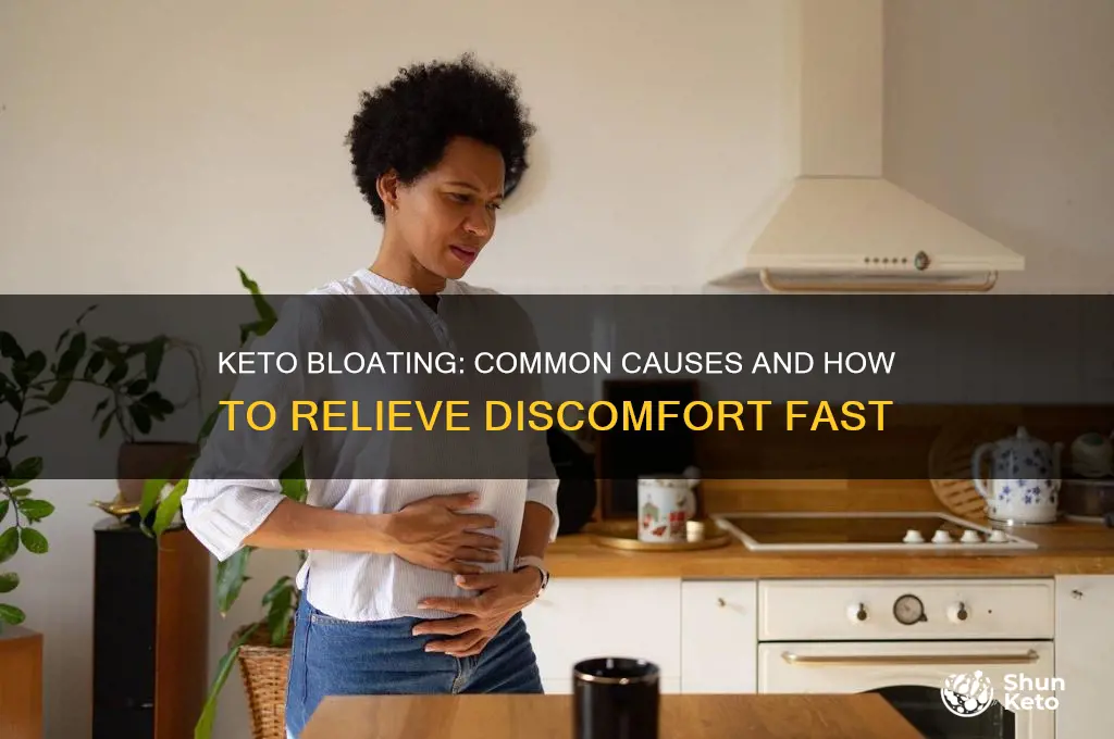 what can cause bloating on keto