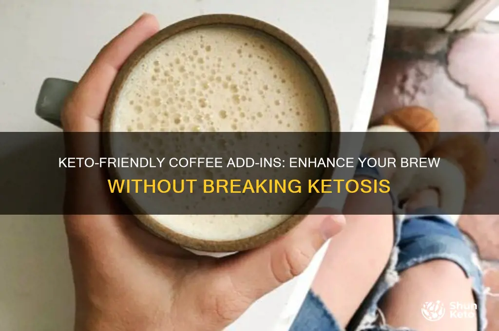 what can i add to coffee on keto diet