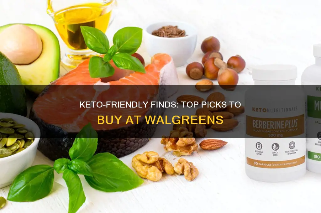 what can i buy at walgreens that is keto