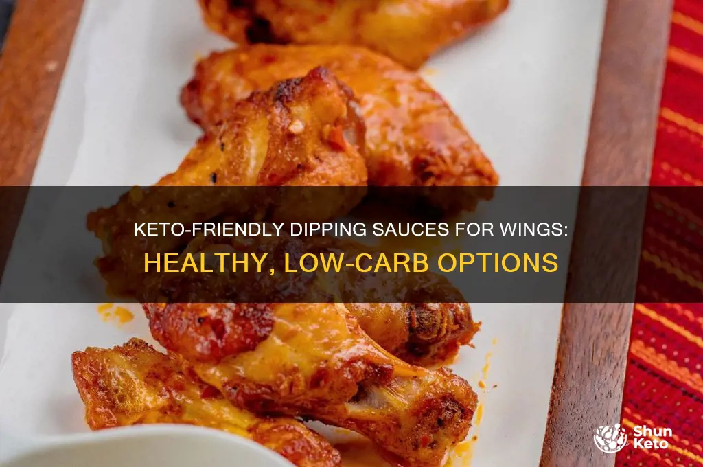 what can i dip my keto wings in