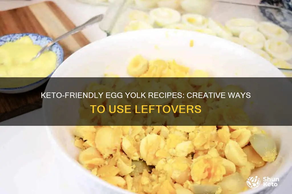 what can i do with egg yolks keto