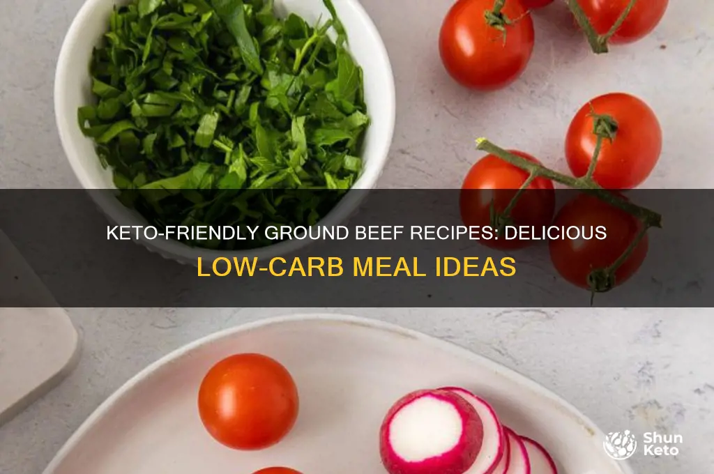 what can i do with ground beef keto