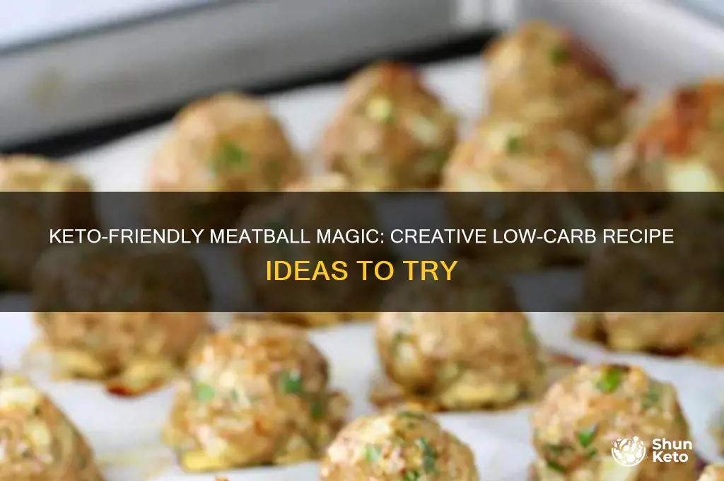 what can i do with meatballs on keto
