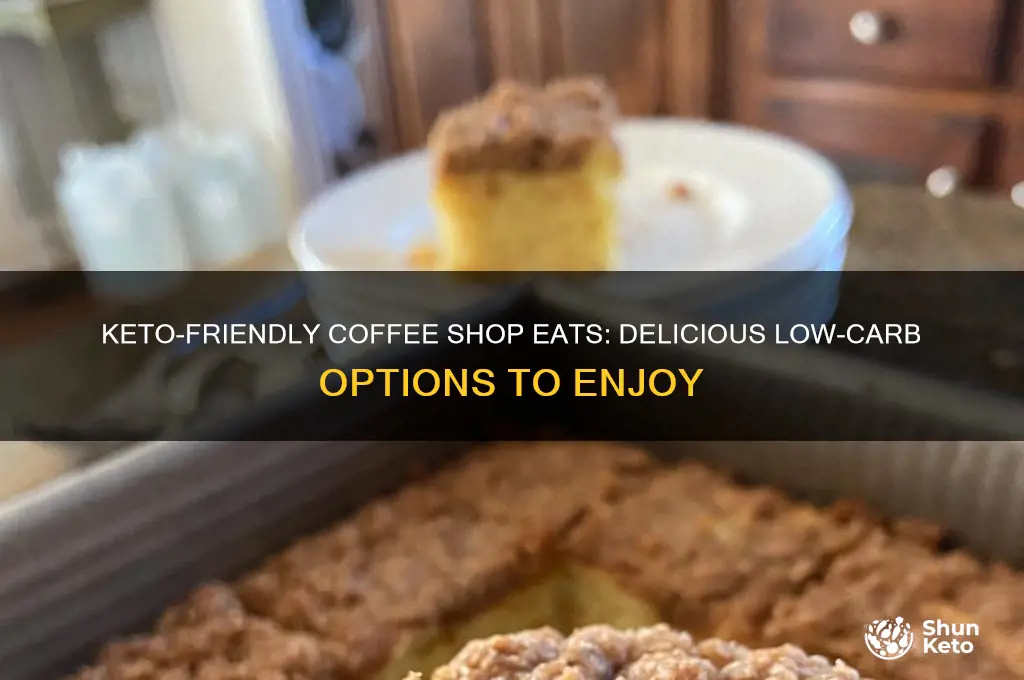 what can i eat at a coffee shop keto
