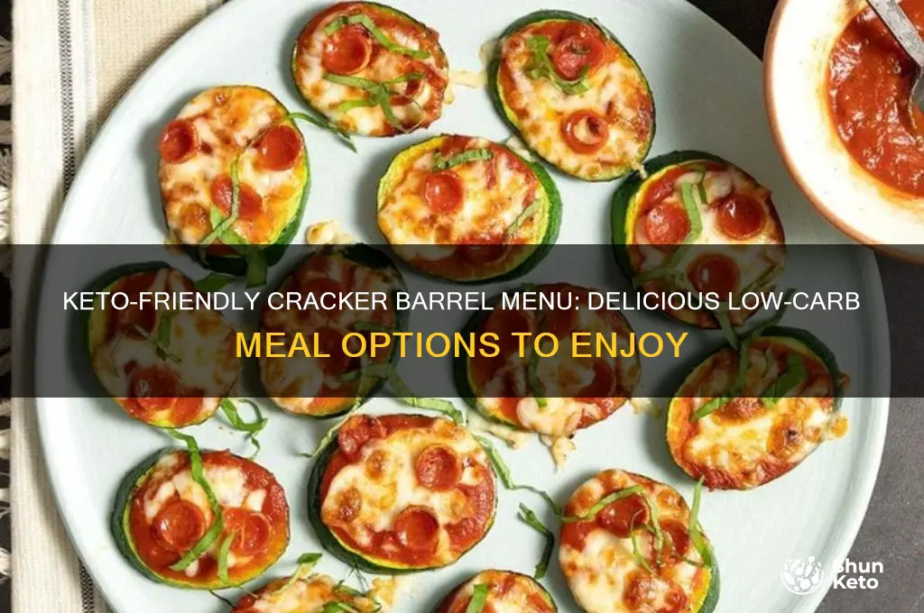 what can i eat at cracker barrel on keto diet