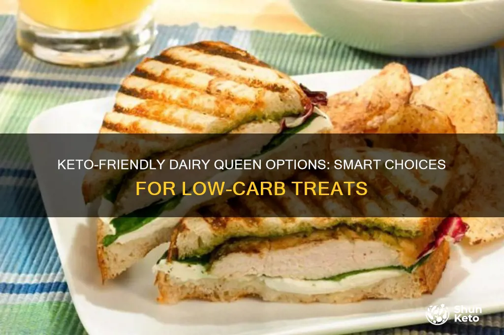 what can i eat at dairy queen on keto