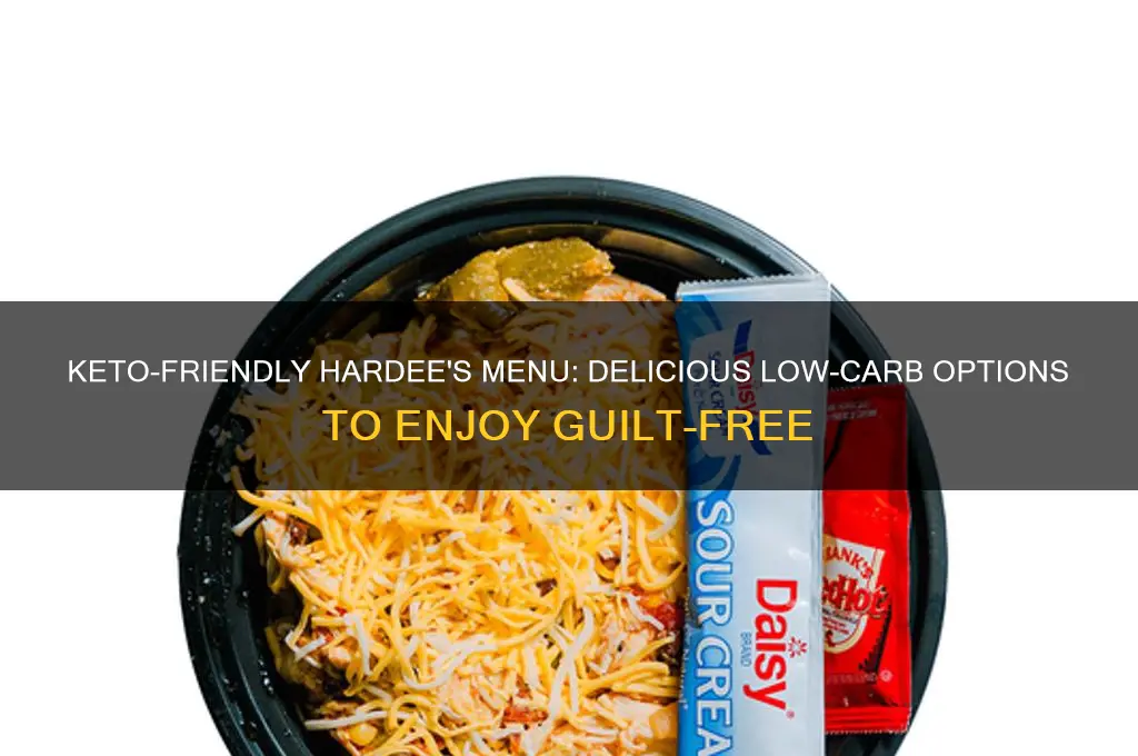 what can i eat at hardee