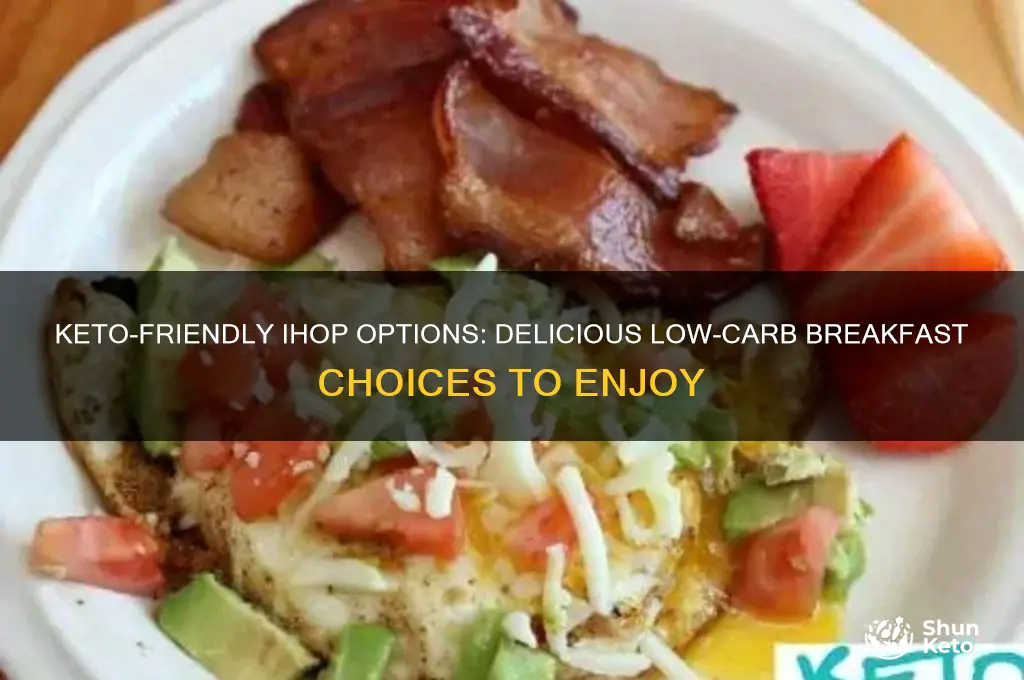 what can i eat at ihop on keto