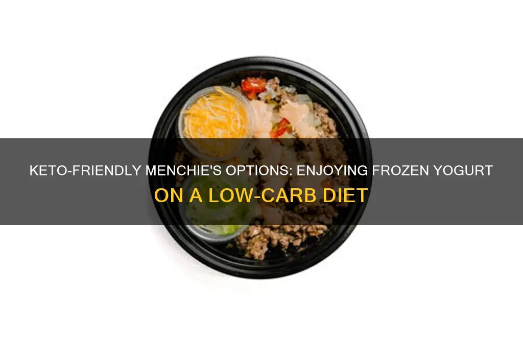 what can i eat at menchies on keto