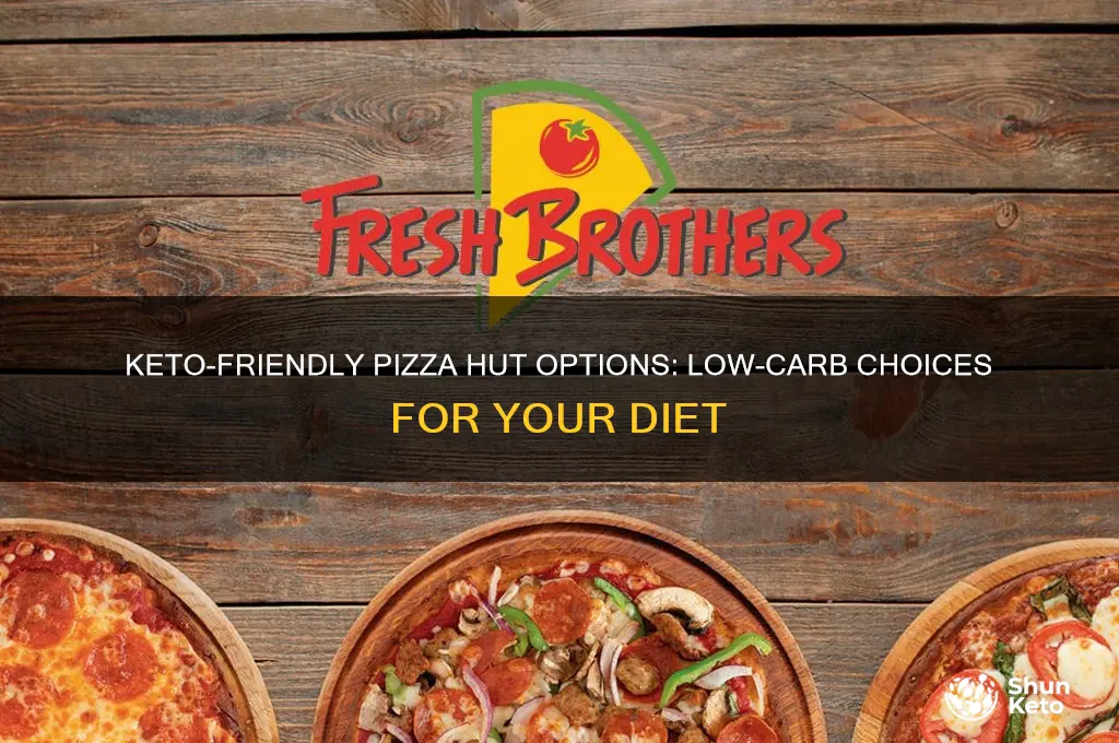 what can i eat at pizza hut on keto
