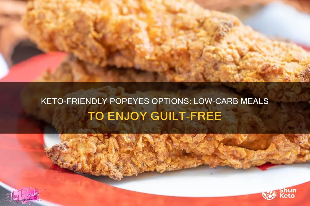 what can i eat at popeyes on keto
