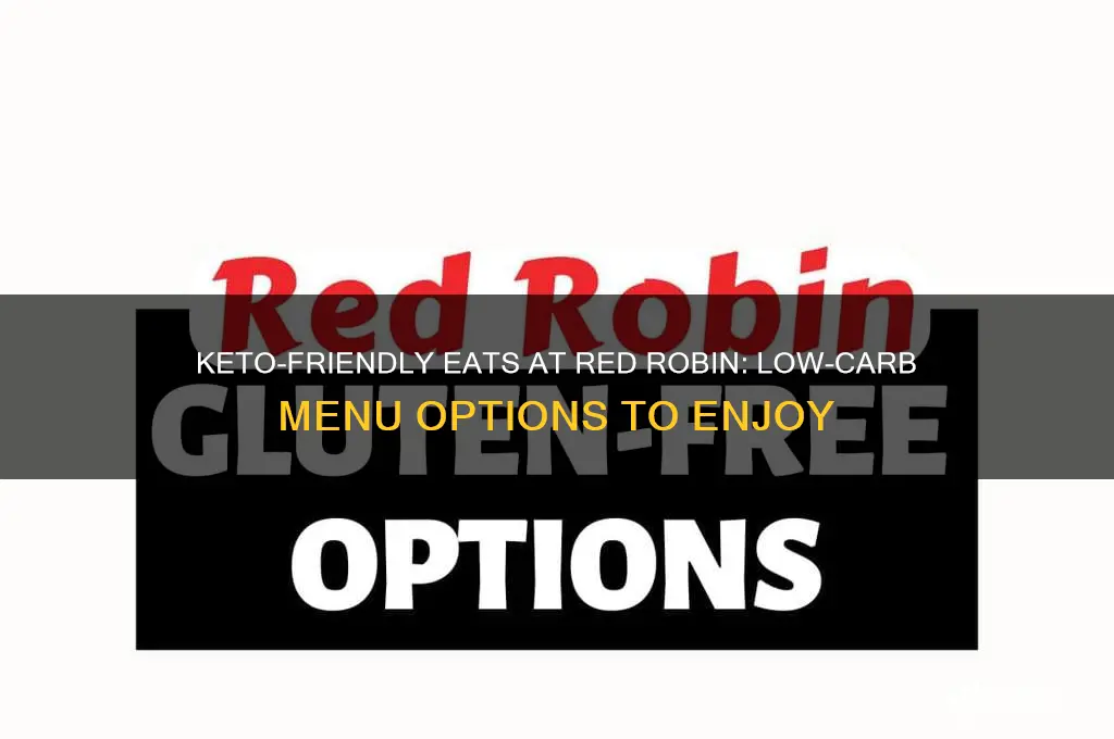 what can i eat at red robin on keto