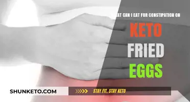 Keto-Friendly Constipation Relief: Fried Eggs and Low-Carb Food Solutions