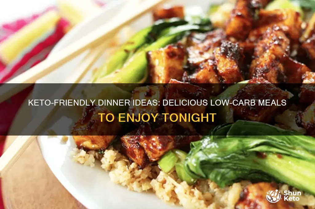 what can i eat for dinner on a keto diet