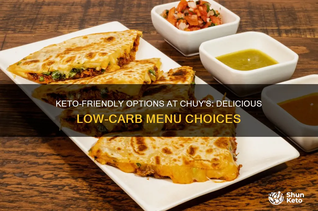 what can i eat keto at chuys