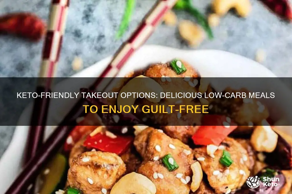 what can i eat keto take out