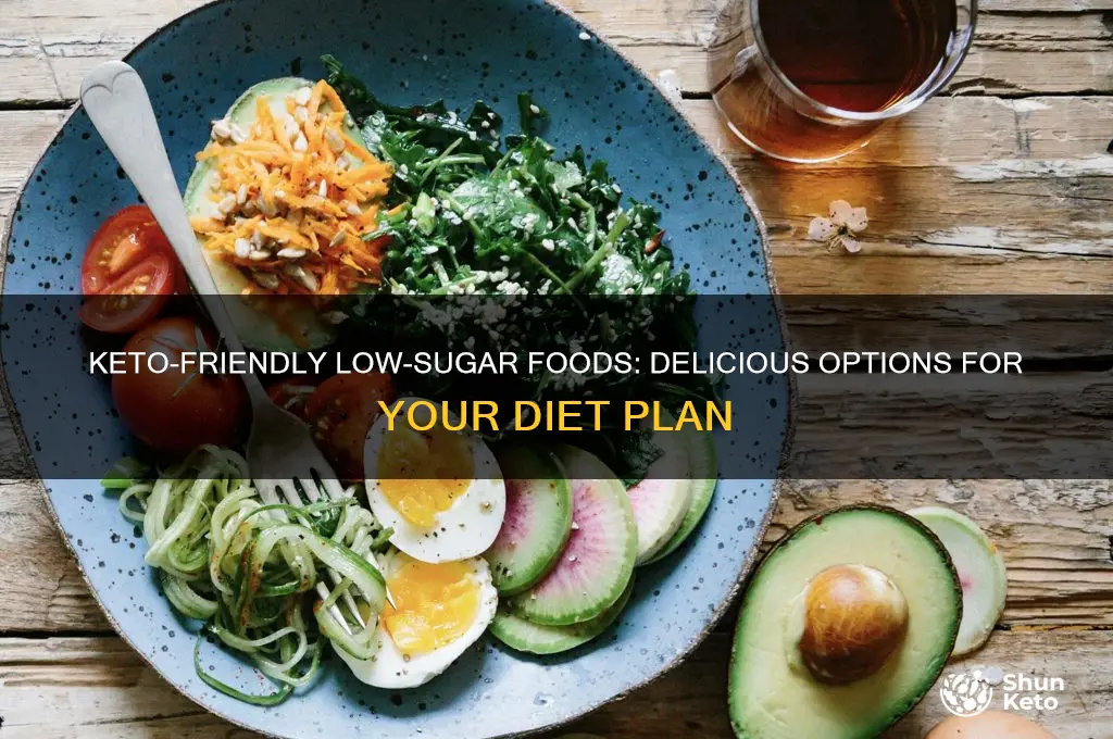 what can i eat on a keto low sugar diet