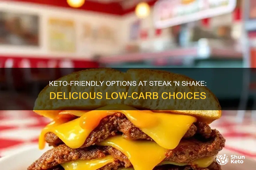 what can i eat on keto at steak and shake