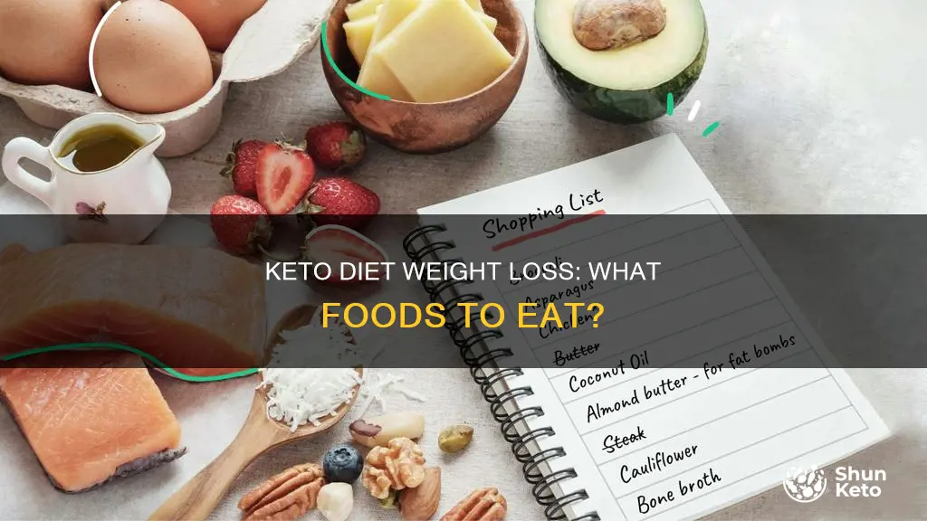 what can i eat on keto diet to lose weight