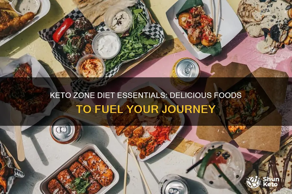 what can i eat on the keto zone diet