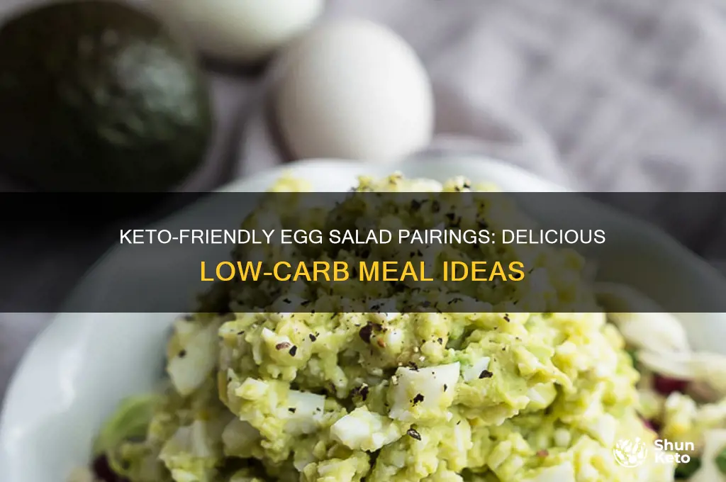 what can i eat with egg salad on keto