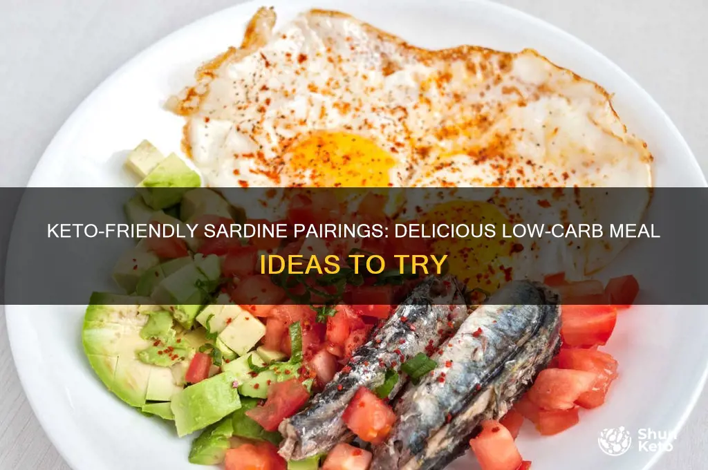 what can i eat with keto can sardines