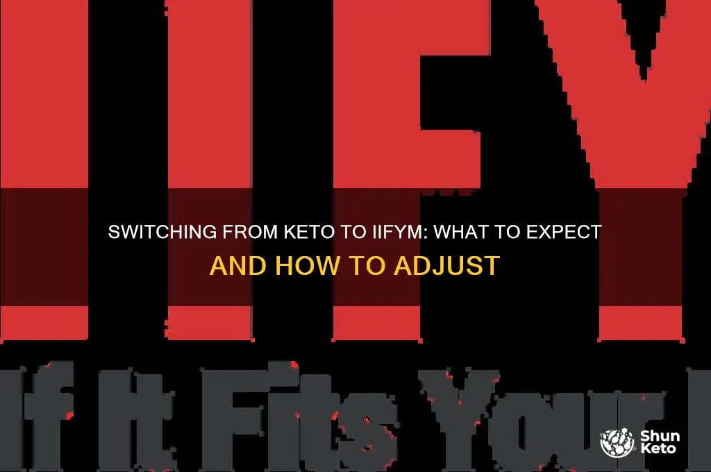 what can i expect switching from keto diet to iifym