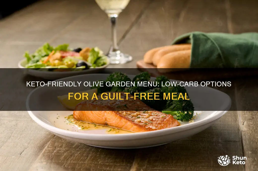 what can i get at olive garden on keto