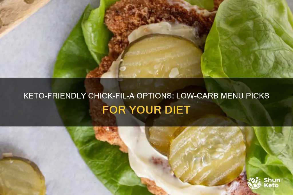 what can i get from chick fil a on keto