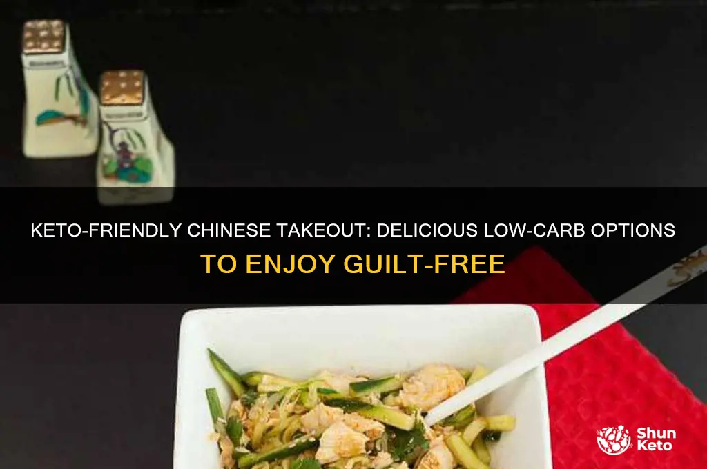 what can i get from chinese on keto