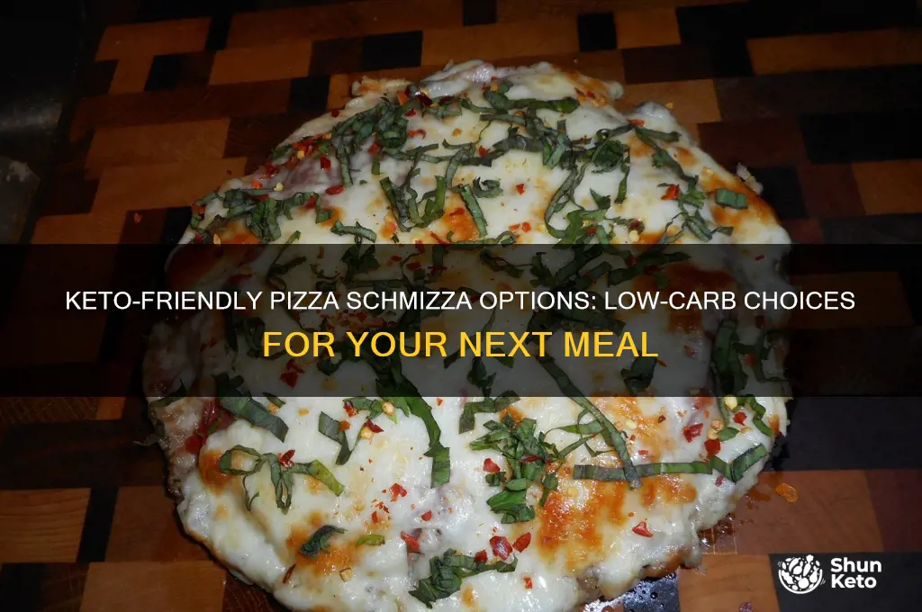 what can i get keto at pizza schmizza