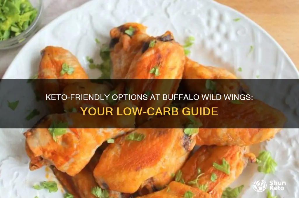 what can i have at buffalo wild wings on keto