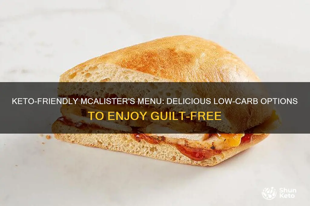 what can i have at mcalister